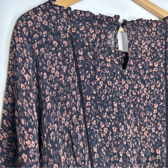 Anthropologie Nichola Peplum Blouse Size Medium - Picture 9 of 11